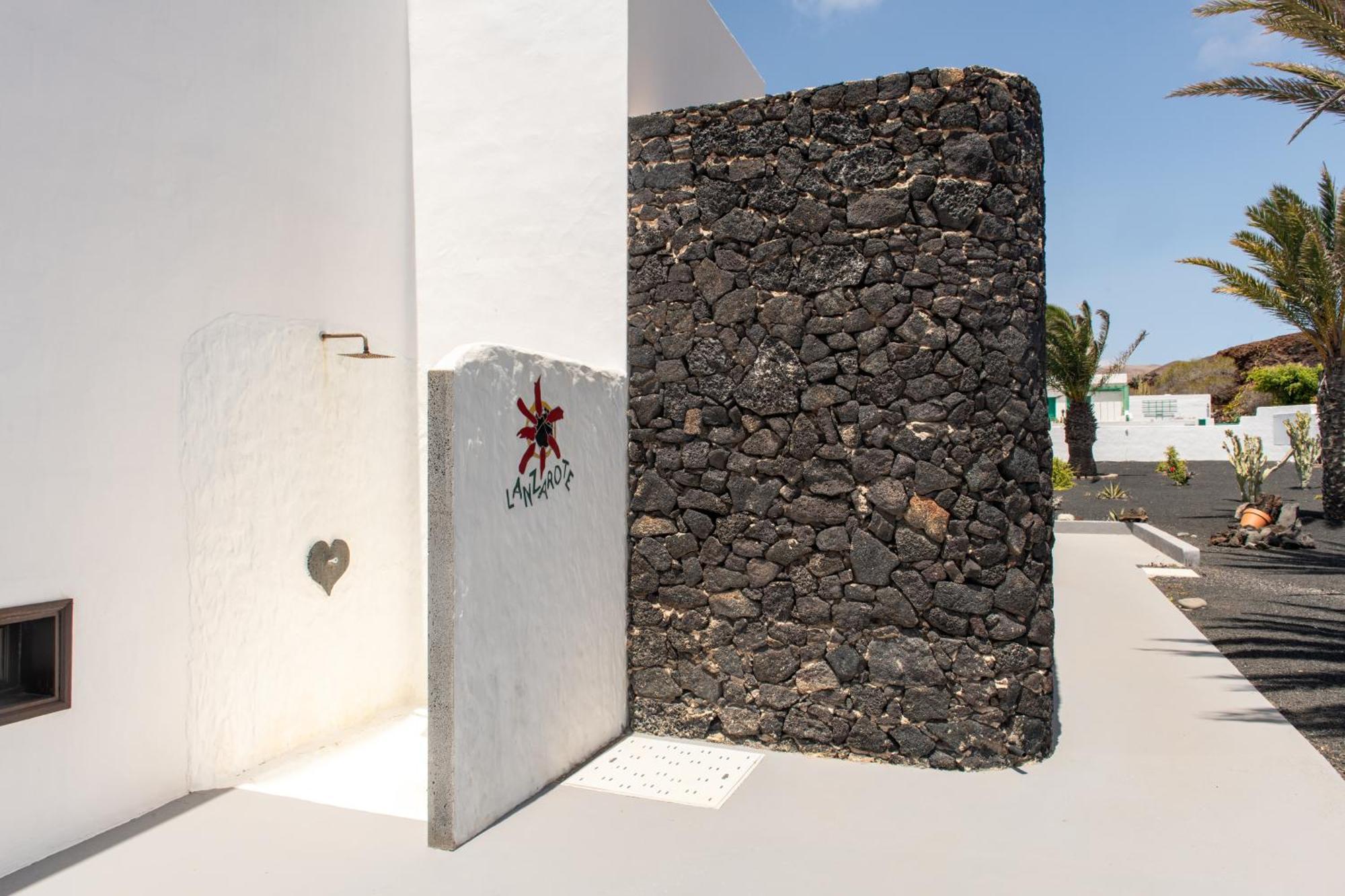 Villa Blanca Nudist Place Charco del Palo Eksteriør bilde