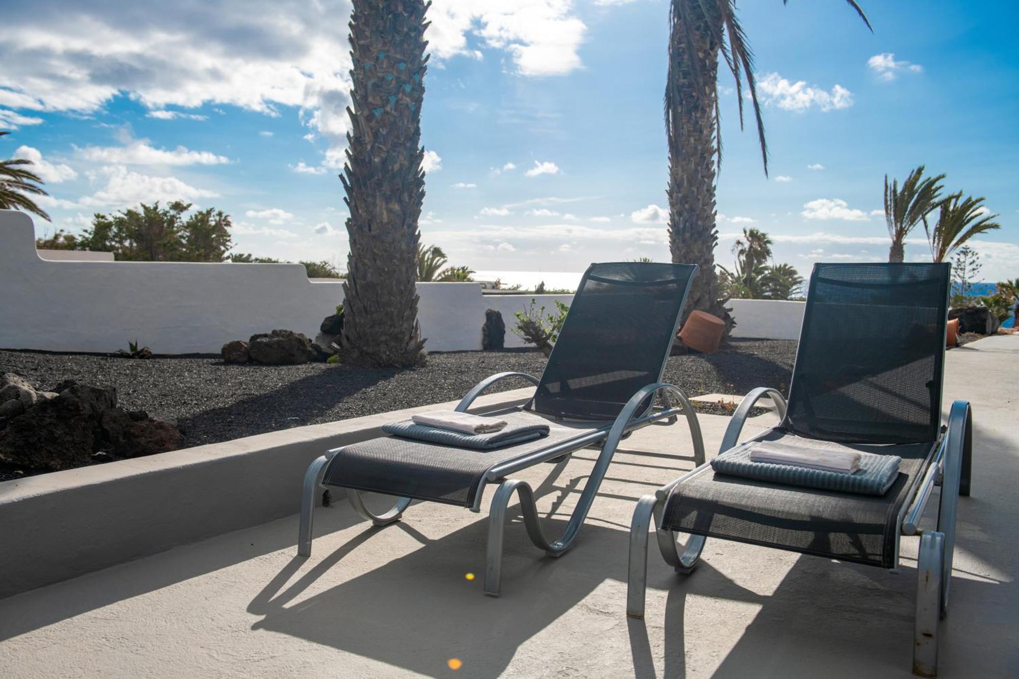Villa Blanca Nudist Place Charco del Palo Eksteriør bilde