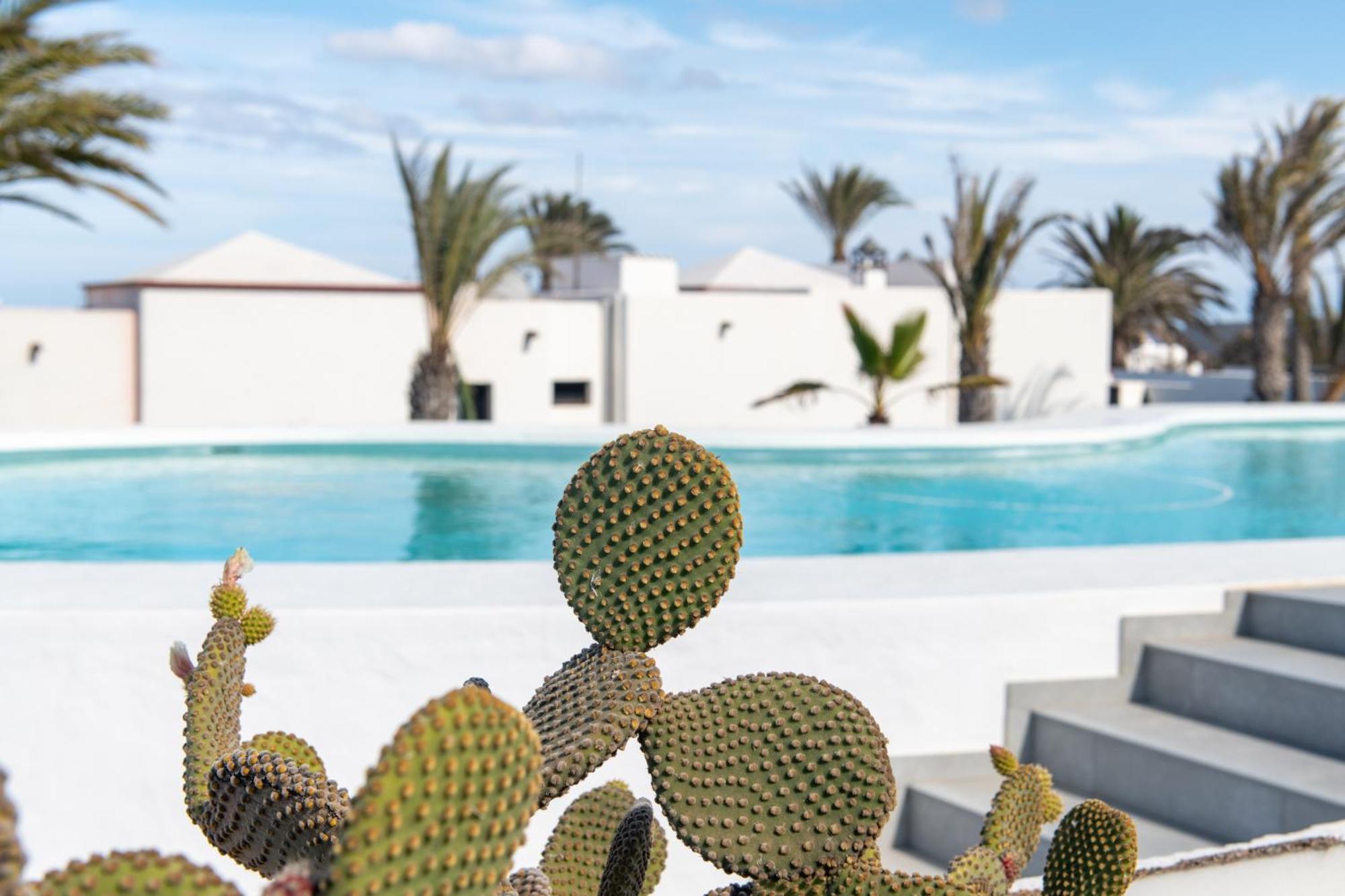 Villa Blanca Nudist Place Charco del Palo Eksteriør bilde