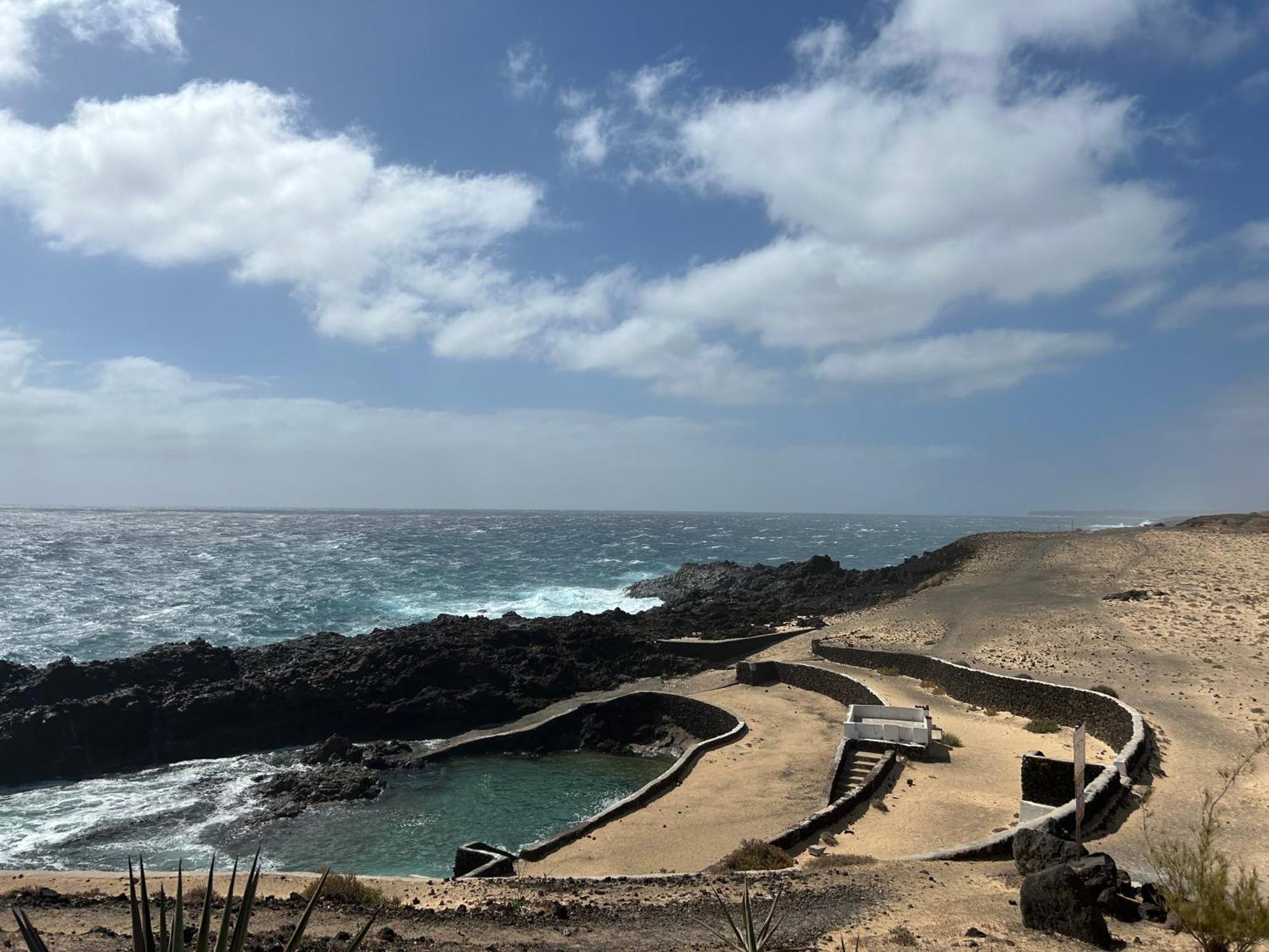 Villa Blanca Nudist Place Charco del Palo Eksteriør bilde